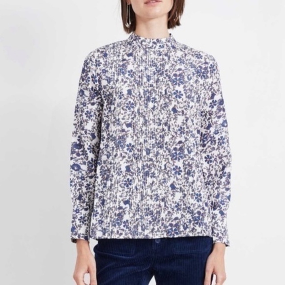Apiece Apart Sez silk blouse